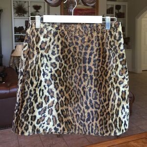 🎃 TINA HAGEN Leopard Fur Mini